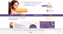 Desktop Screenshot of curso-teleoperador.com